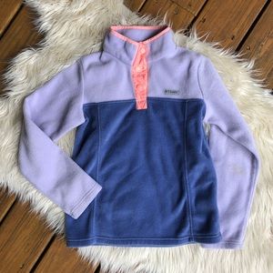 Girls Columbia Fleece Pullover